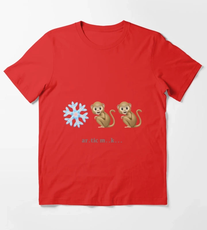 Arctic Monkeys Emoji Riddle Classic T-Shirt Red
