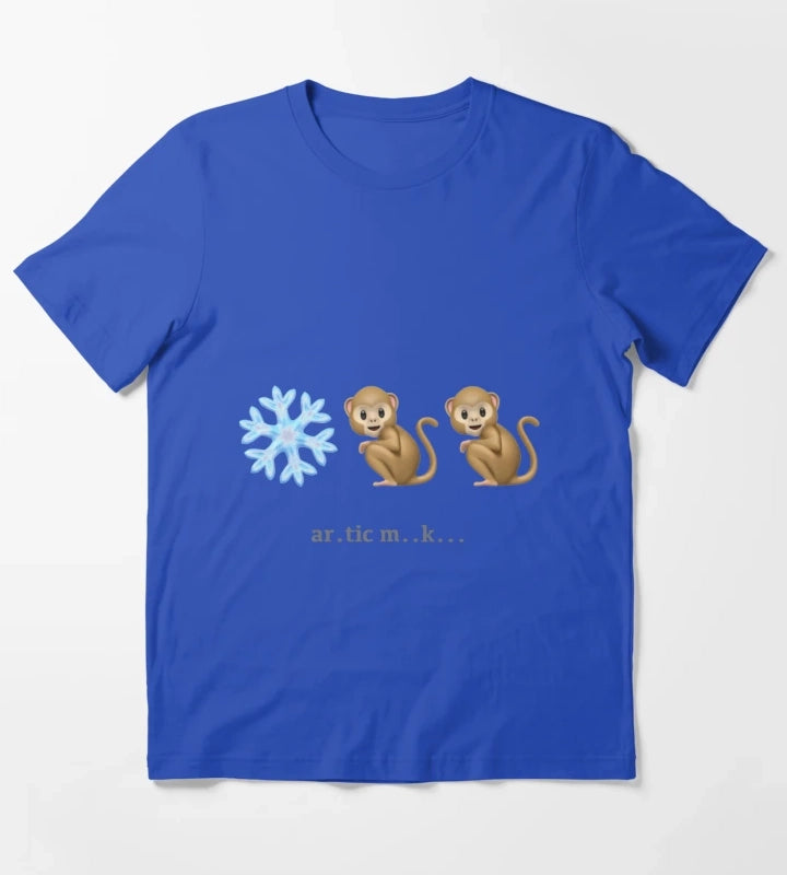 Arctic Monkeys Emoji Riddle Classic T-Shirt Blue
