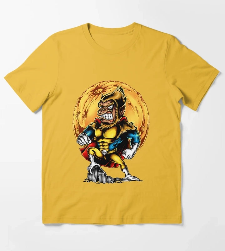 Arctic Monkeys Fire T-Shirt Yellow