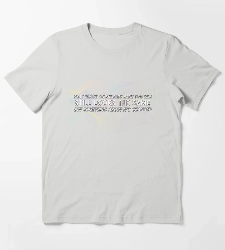Arctic Monkeys Fireside Lyrics T-Shirt Light Grey