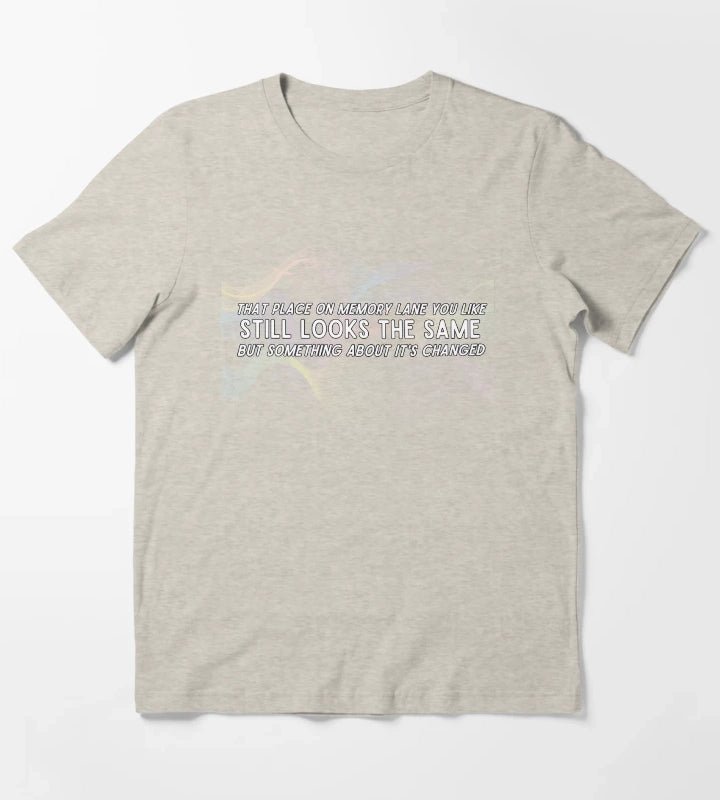 Arctic Monkeys Fireside Lyrics T-Shirt Cream