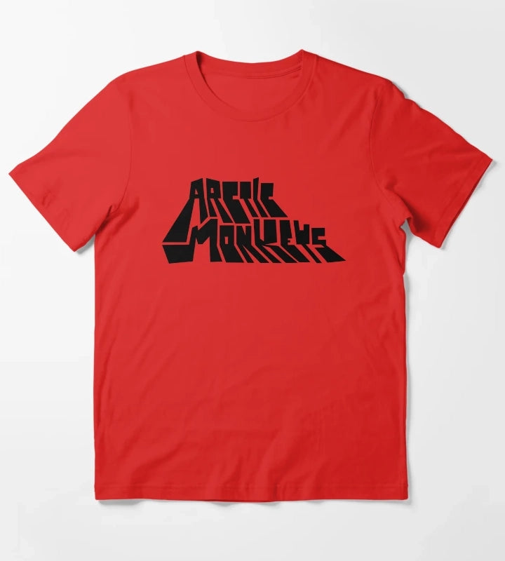 Arctic Monkeys Fluorescent Adolescent 2007 T-Shirt Red