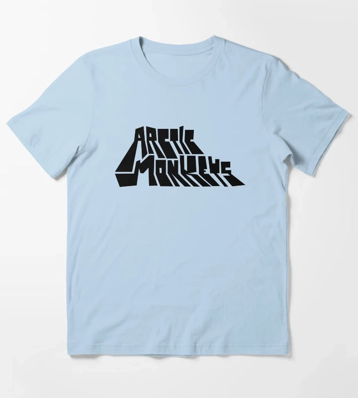 Arctic Monkeys Fluorescent Adolescent 2007 T-Shirt Sky Blue