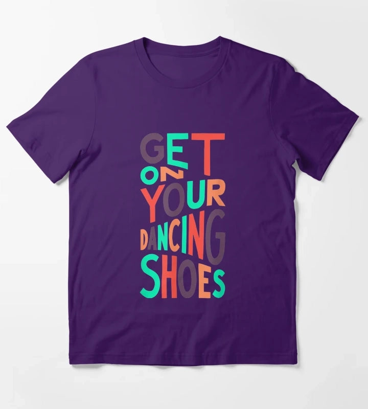 Arctic Monkeys Get On Your Dancing Shoes T-Shirt Purple