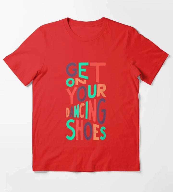 Arctic Monkeys Get On Your Dancing Shoes T-Shirt Red