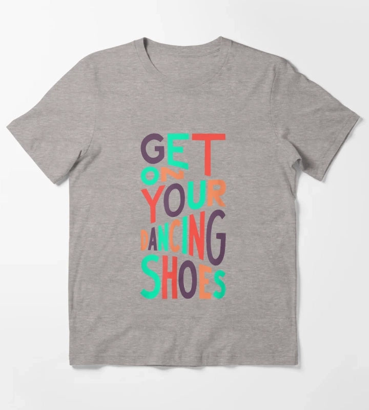 Arctic Monkeys Get On Your Dancing Shoes T-Shirt Heather Grey