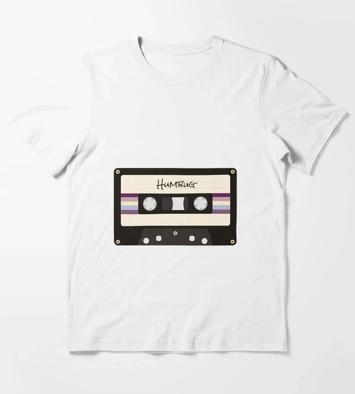 Arctic Monkeys Humbug Cassette Design T-Shirt White