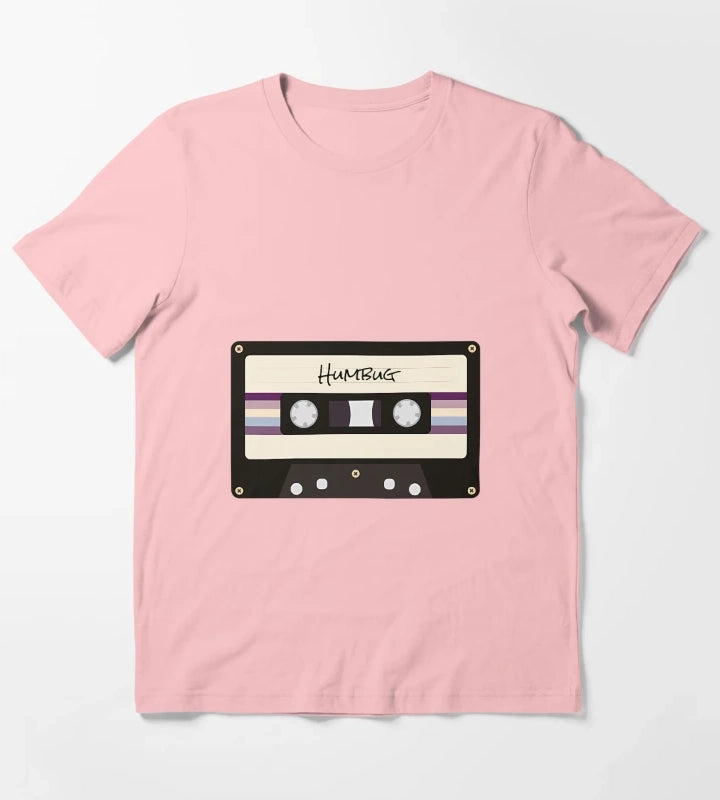 Arctic Monkeys Humbug Cassette Design T-Shirt Dark Grey