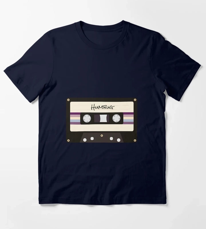 Arctic Monkeys Humbug Cassette Design T-Shirt Navy