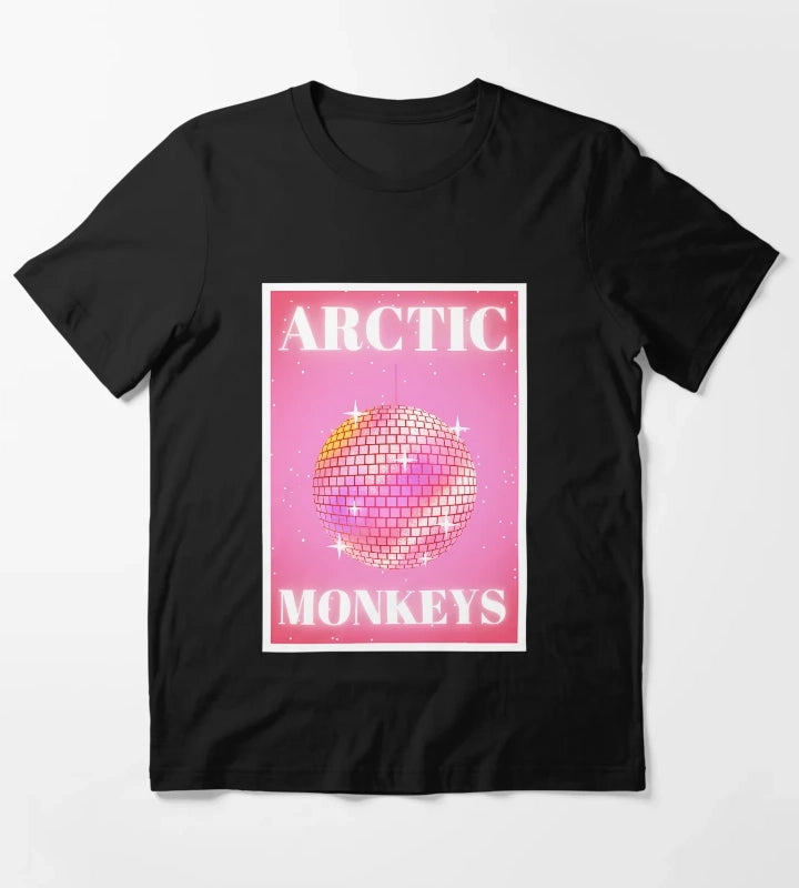 Arctic Monkeys In Pink T-Shirt