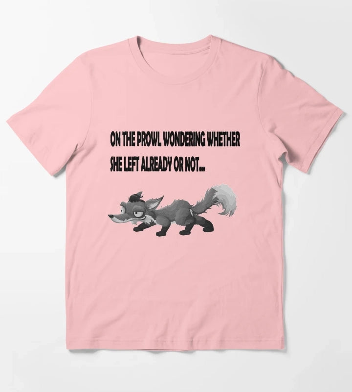 Arctic Monkeys Inspired Fox On The Prowl T-Shirt Dark Grey