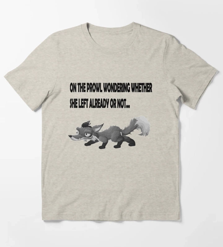 Arctic Monkeys Inspired Fox On The Prowl T-Shirt Cream