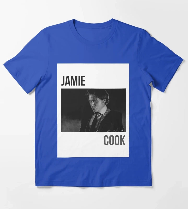 Arctic Monkeys Jamie Cook Band Art T-Shirt Blue