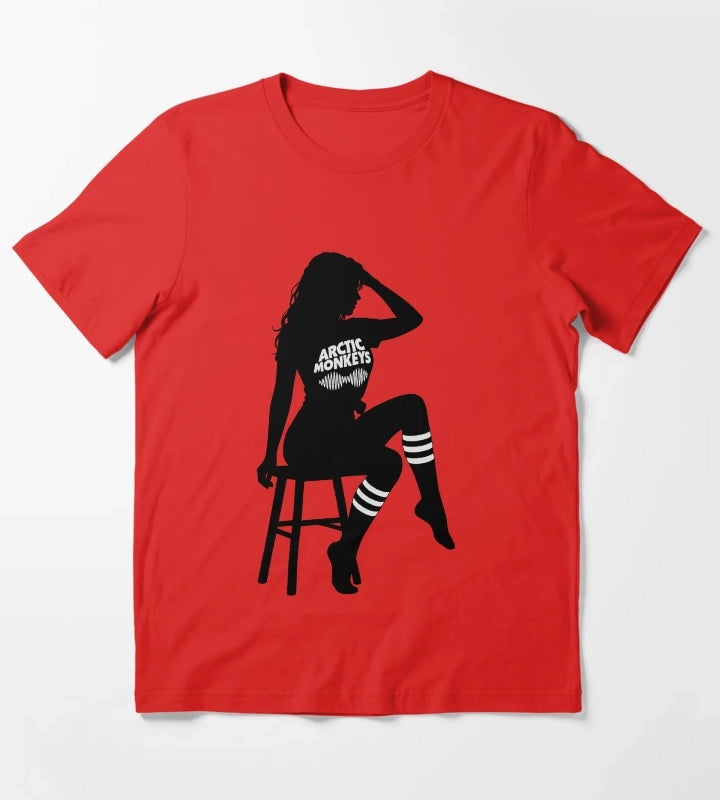 Arctic Monkeys Knee Socks T-Shirt Red