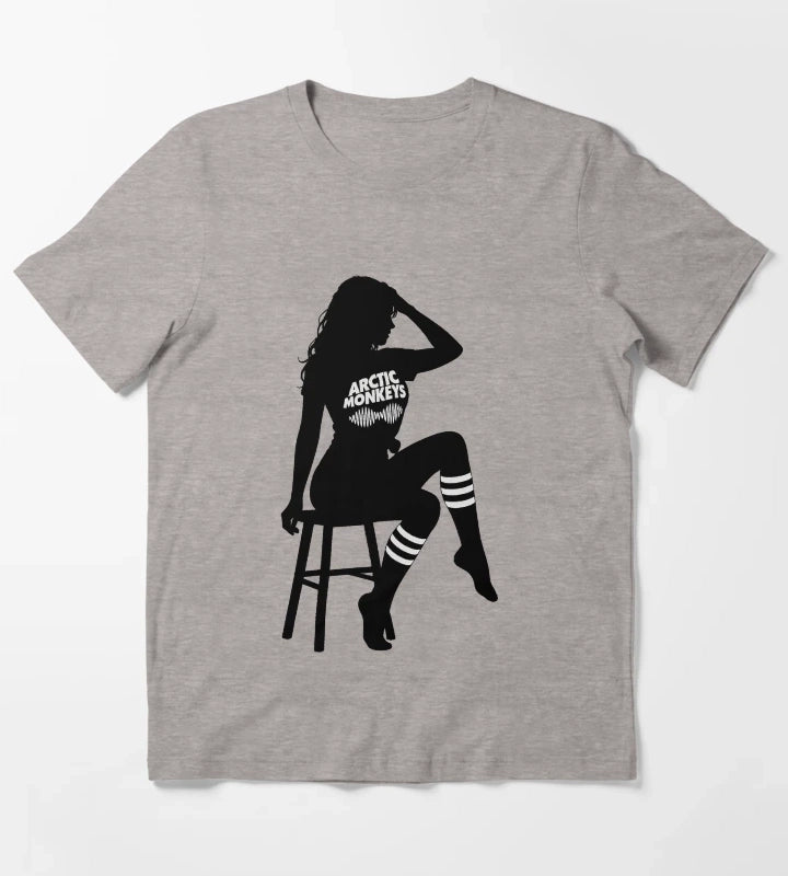 Arctic Monkeys Knee Socks T-Shirt Heather Grey