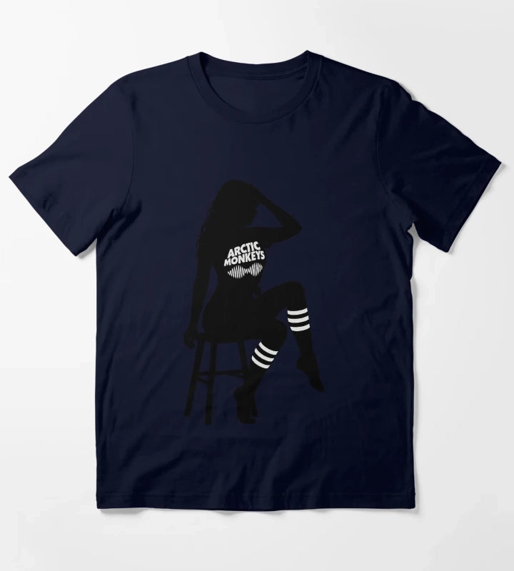 Arctic Monkeys Knee Socks T-Shirt Navy