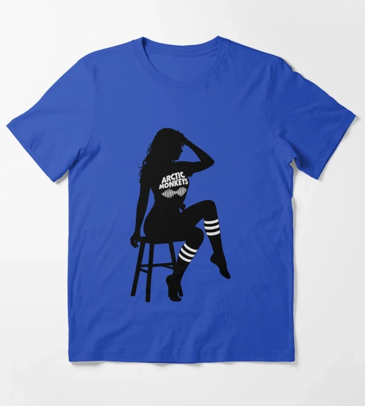 Arctic Monkeys Knee Socks T-Shirt Blue