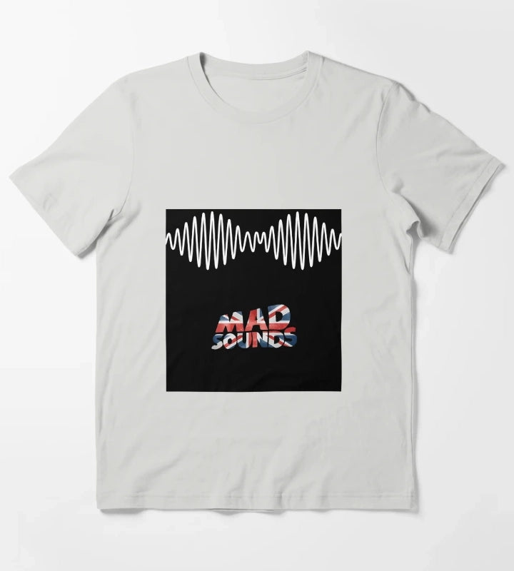 Arctic Monkeys Mad Sounds Am T-Shirt Light Grey