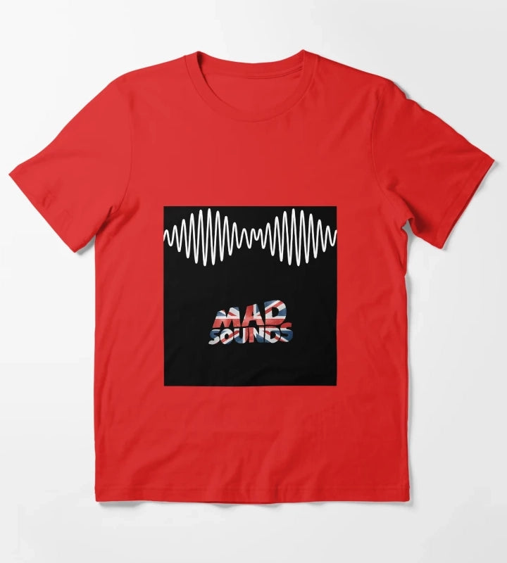 Arctic Monkeys Mad Sounds Am T-Shirt Red