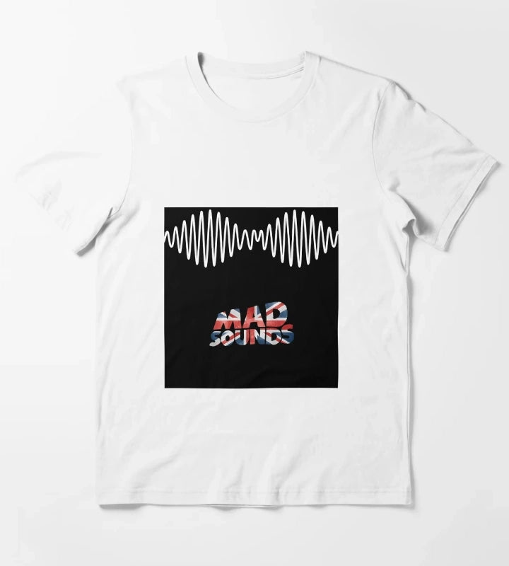 Arctic Monkeys Mad Sounds Am T-Shirt White