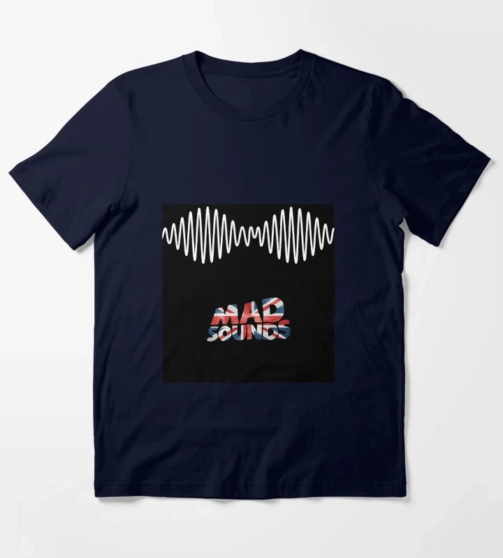 Arctic Monkeys Mad Sounds Am T-Shirt Navy