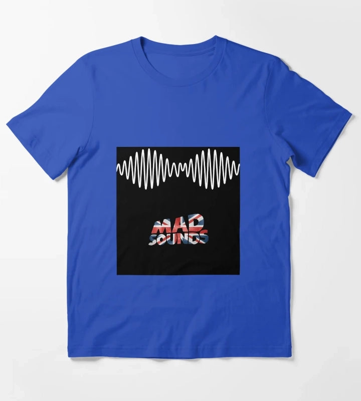 Arctic Monkeys Mad Sounds Am T-Shirt Blue