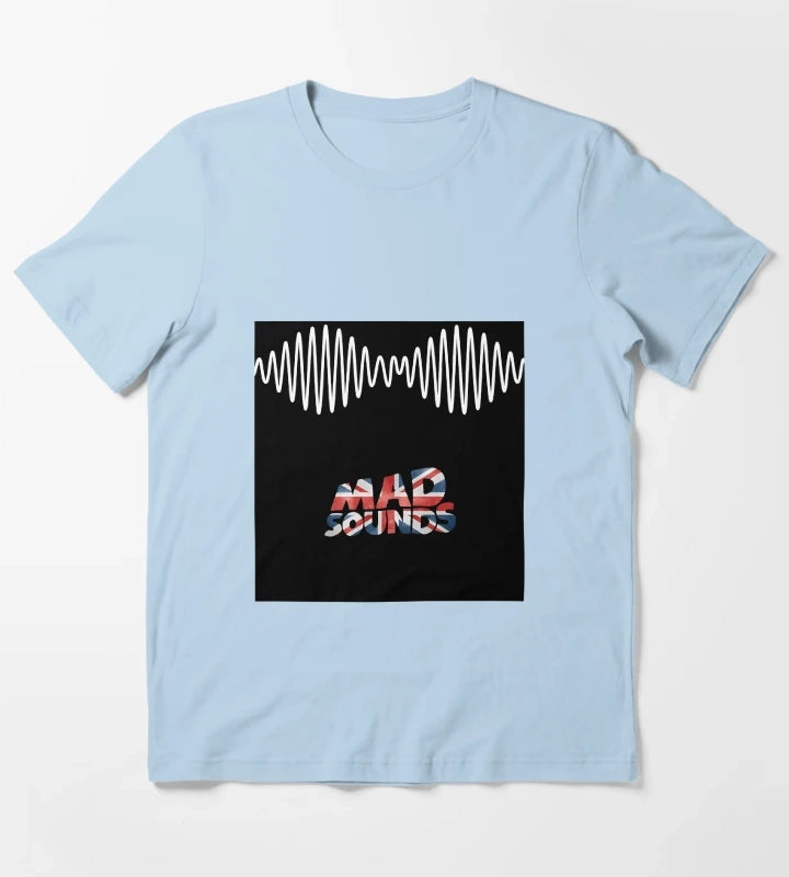 Arctic Monkeys Mad Sounds Am T-Shirt Sky Blue