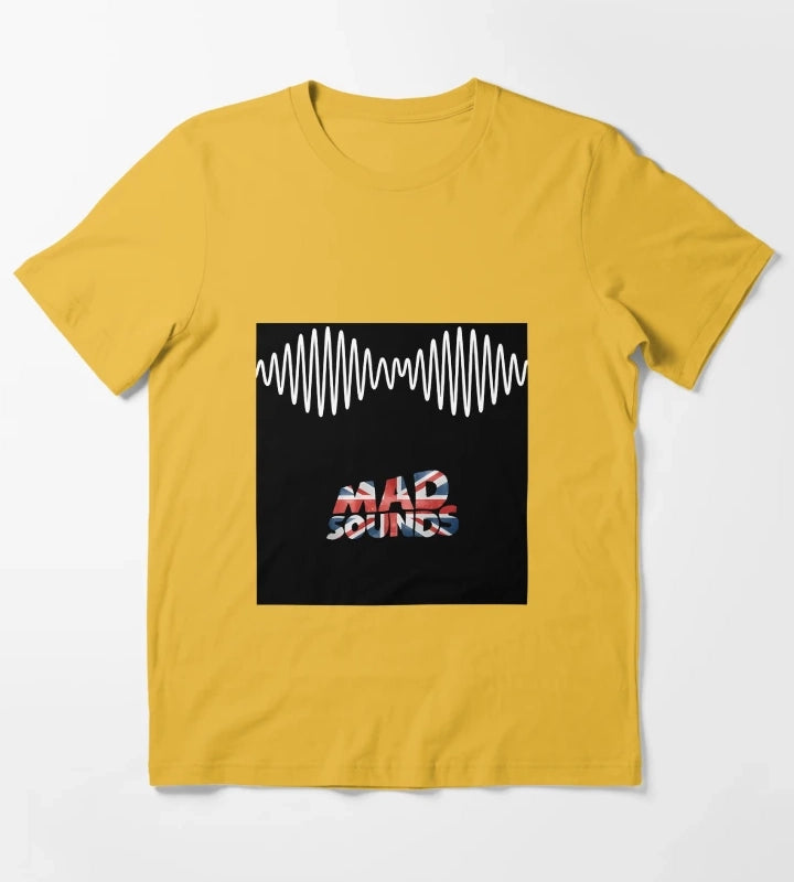 Arctic Monkeys Mad Sounds Am T-Shirt Yellow