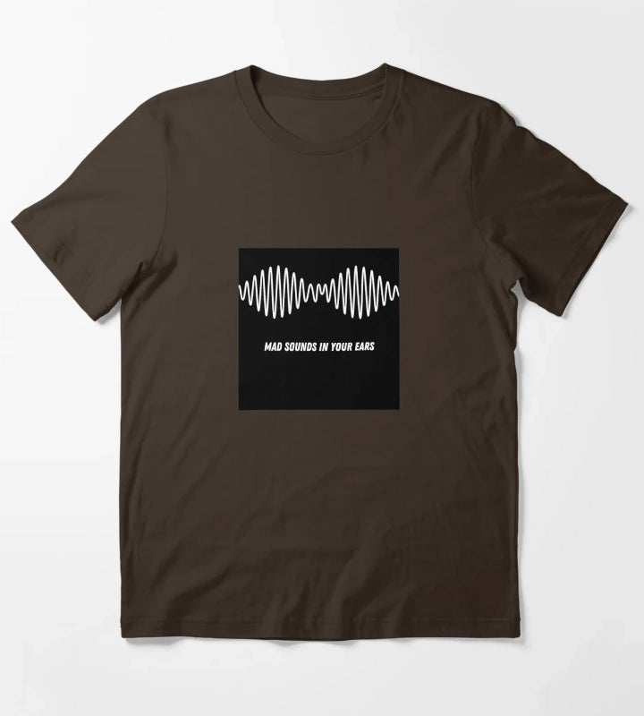 Arctic Monkeys Mad Sounds T-Shirt Brown