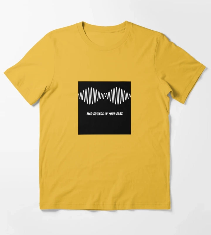 Arctic Monkeys Mad Sounds T-Shirt Yellow