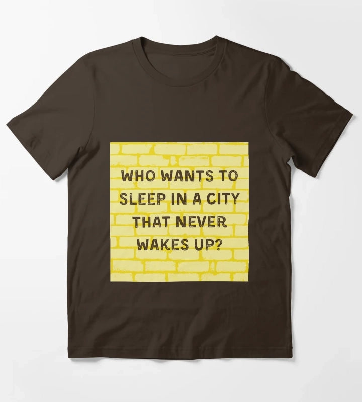 Arctic Monkeys Old Yellow Bricks T-Shirt Brown