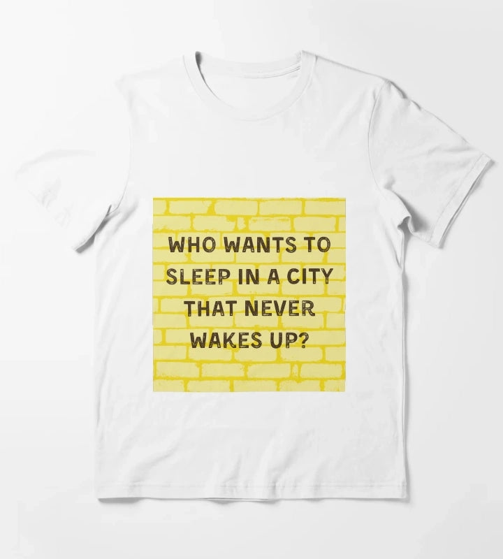 Arctic Monkeys Old Yellow Bricks T-Shirt White