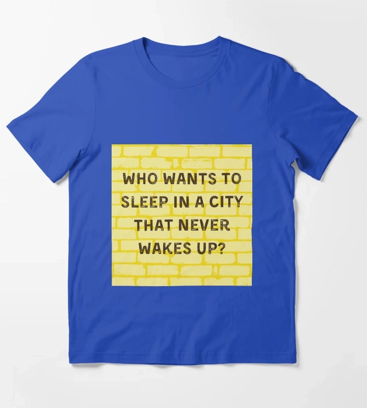 Arctic Monkeys Old Yellow Bricks T-Shirt Blue