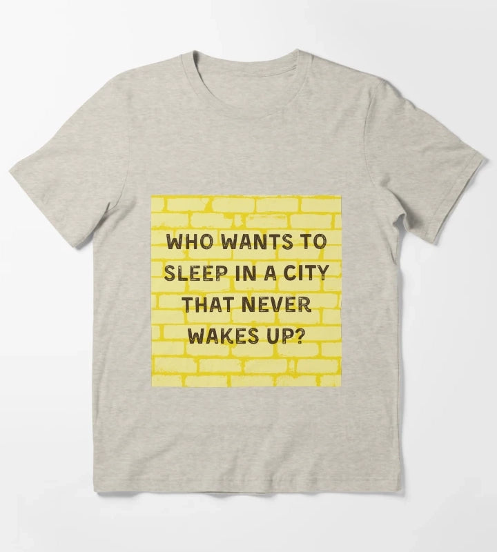 Arctic Monkeys Old Yellow Bricks T-Shirt Cream