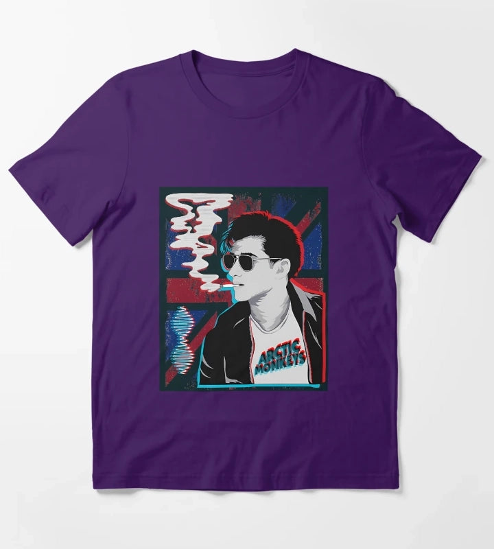 Arctic Monkeys Pop Art T-Shirt Purple