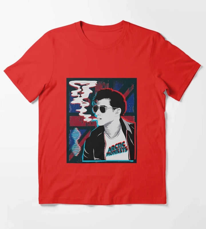 Arctic Monkeys Pop Art T-Shirt Red