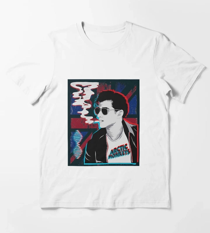 Arctic Monkeys Pop Art T-Shirt White