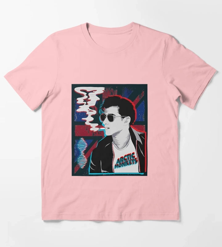 Arctic Monkeys Pop Art T-Shirt Dark Grey