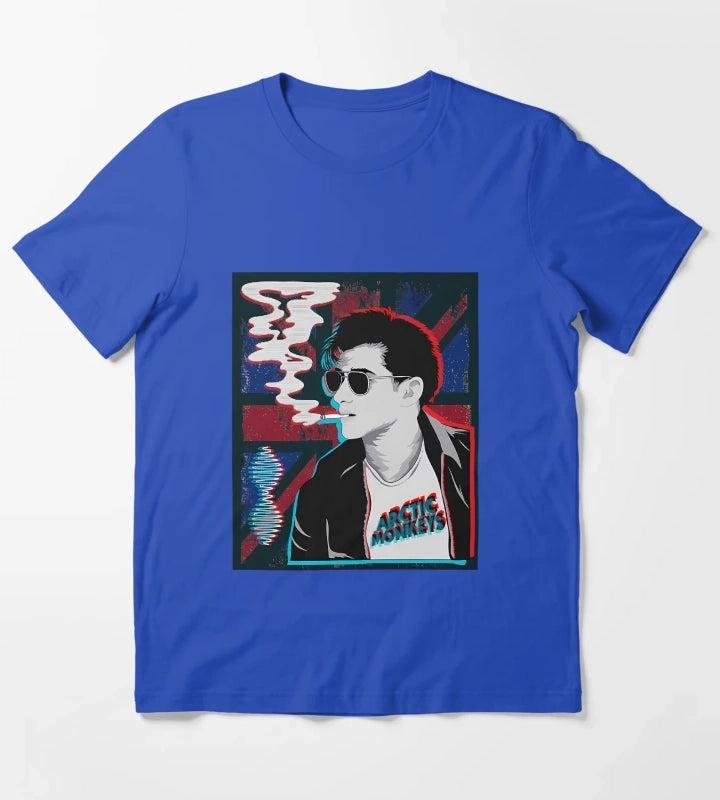 Arctic Monkeys Pop Art T-Shirt Blue