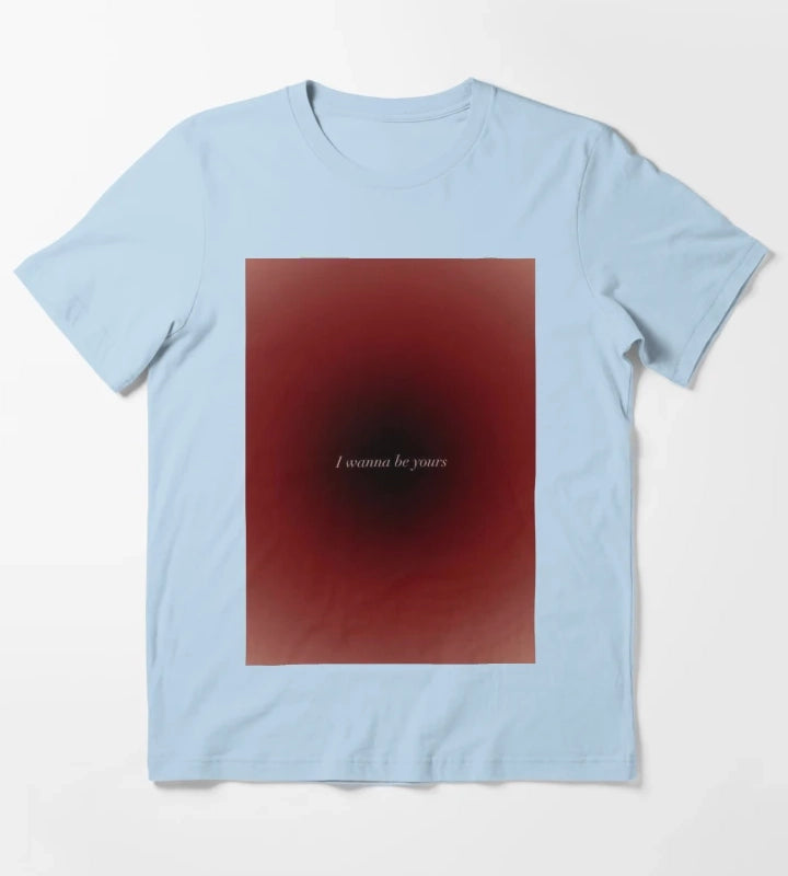 Arctic Monkeys Poster T-Shirt Sky Blue