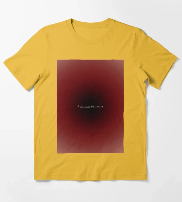 Arctic Monkeys Poster T-Shirt Yellow