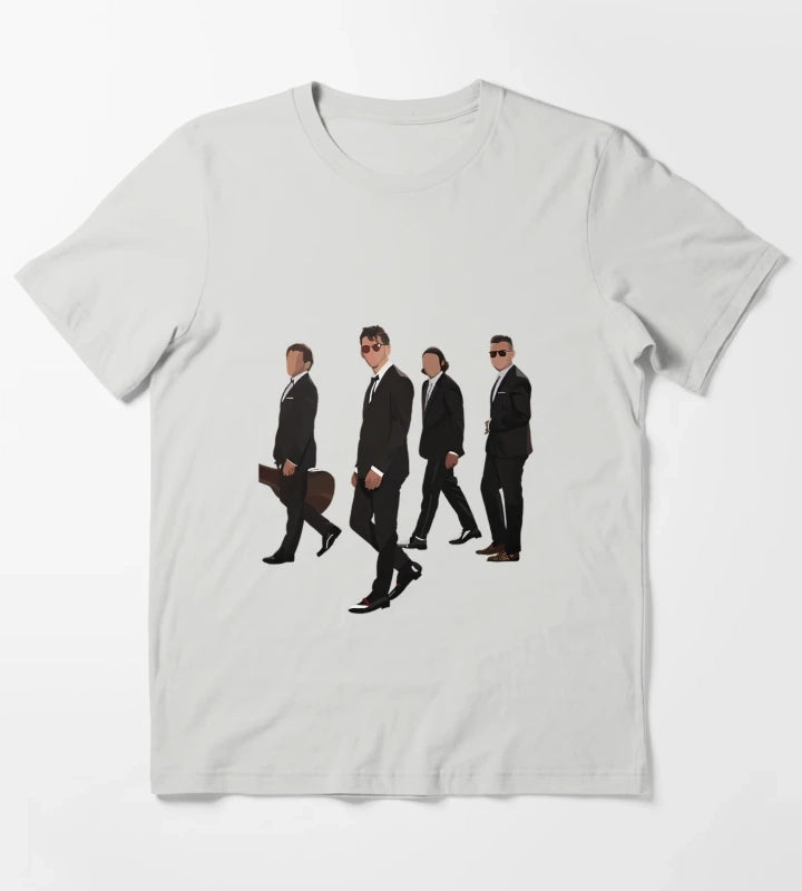 Arctic Monkeys Print T-Shirt Light Grey