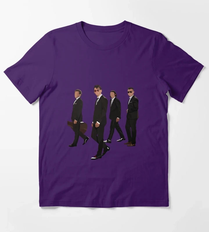 Arctic Monkeys Print T-Shirt Purple