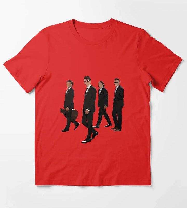 Arctic Monkeys Print T-Shirt Red