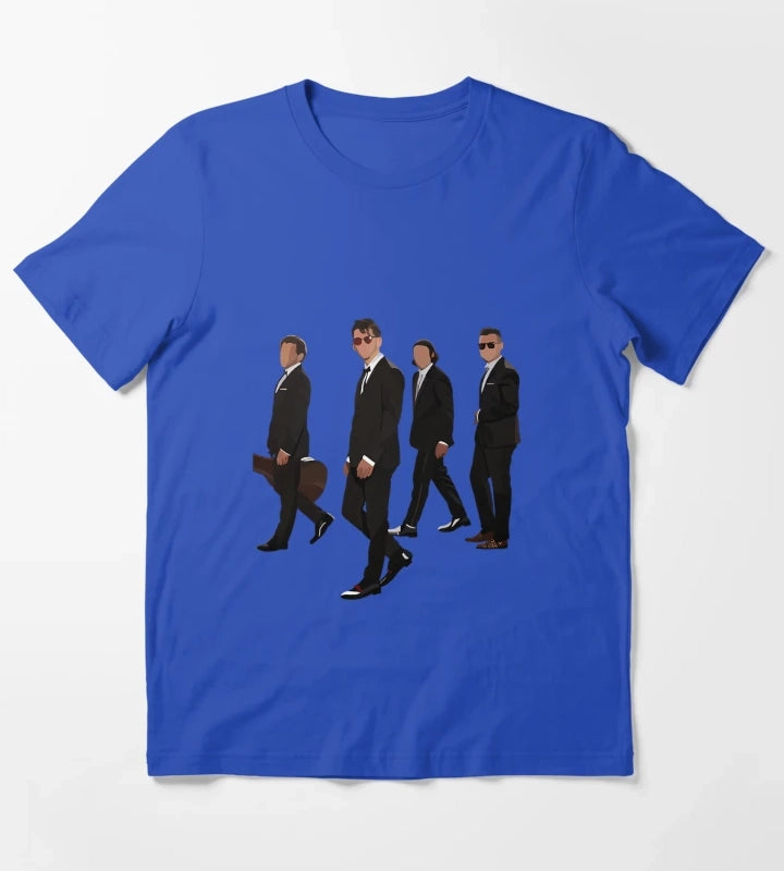 Arctic Monkeys Print T-Shirt Blue