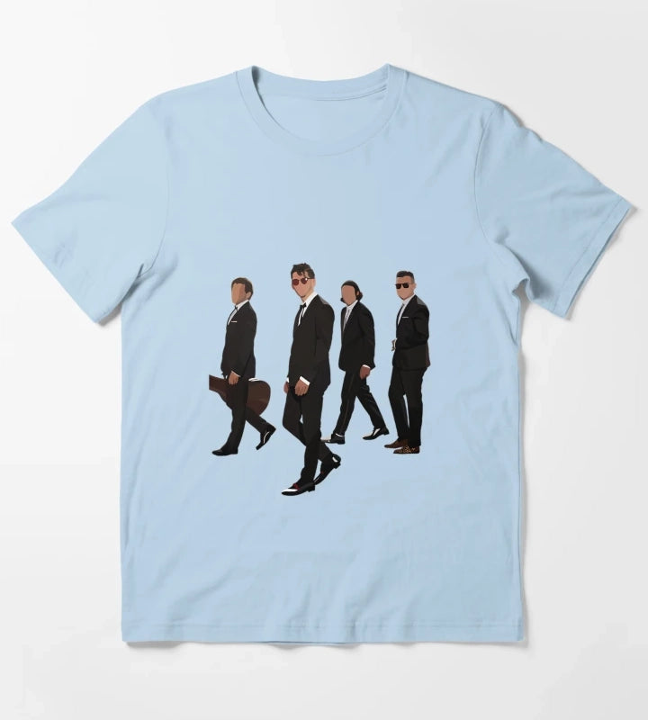 Arctic Monkeys Print T-Shirt Sky Blue