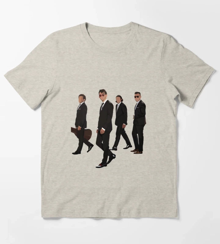Arctic Monkeys Print T-Shirt Cream
