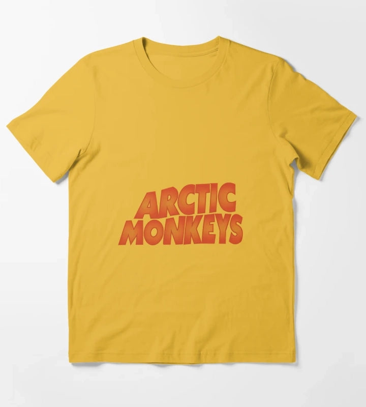 Arctic Monkeys Redorange T-Shirt Yellow