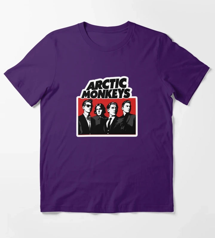 Arctic Monkeys Retro T-Shirt Purple