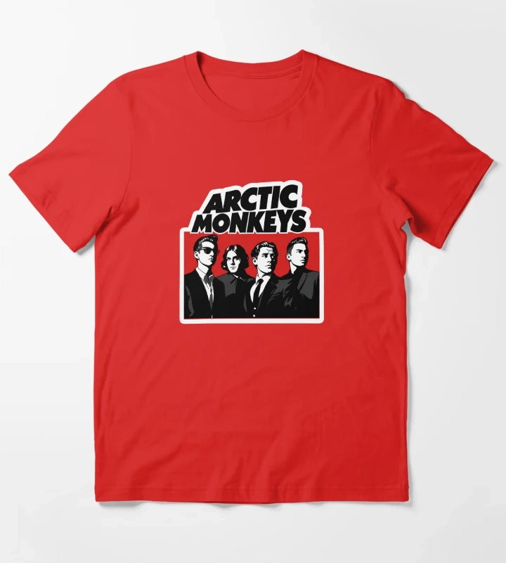 Arctic Monkeys Retro T-Shirt Red